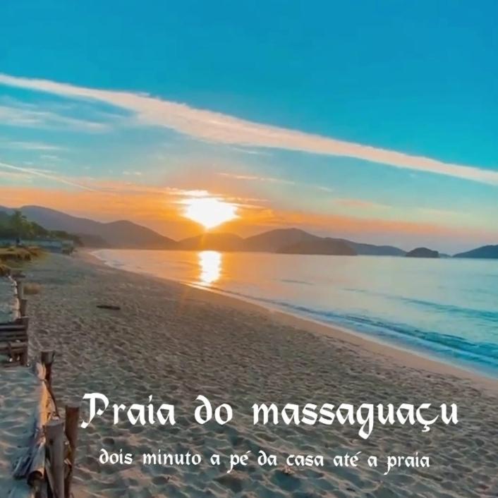 Recanto Vista Pro Mar 100 Mt Da Praia Caraguatatuba Exteriör bild