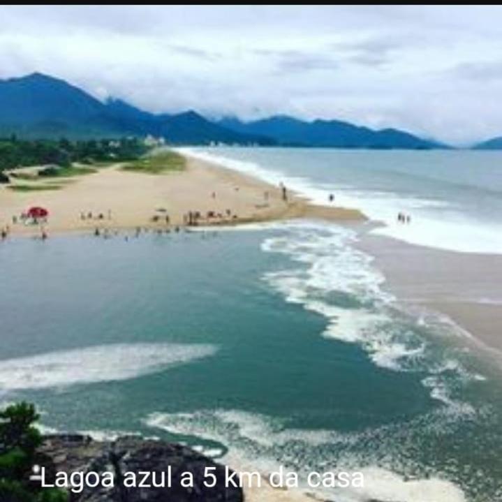 Recanto Vista Pro Mar 100 Mt Da Praia Caraguatatuba Exteriör bild